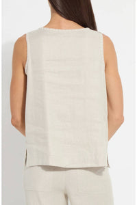 Lysse - Gabriela Embroidered Detail Blend Tank