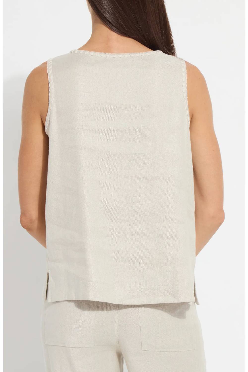 Lysse - Gabriela Embroidered Detail Blend Tank