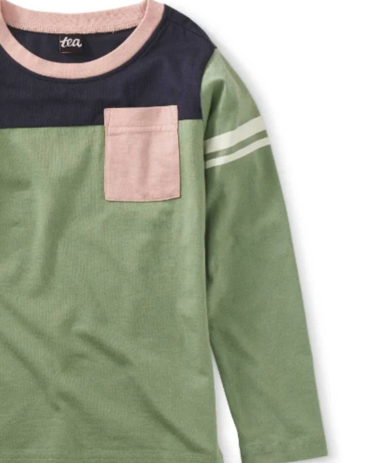 Tea - Boys Sporty Long Sleeve Pocket Tee