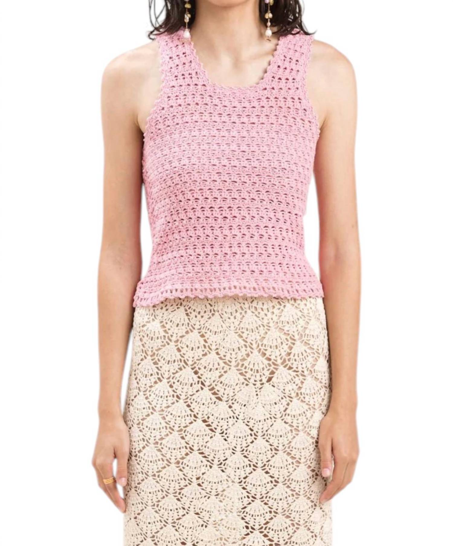 Tala Barbotin Khalidy - Wardeh Tank Top