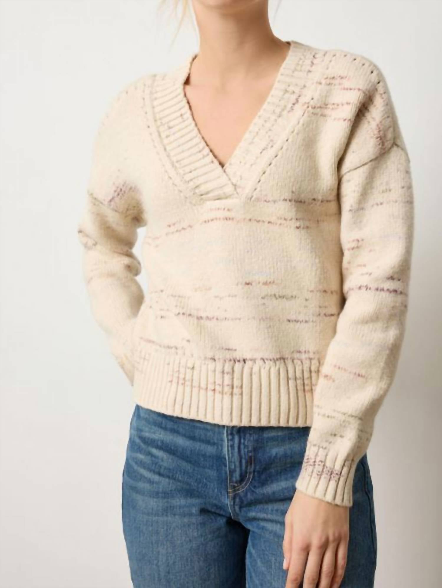 Lilla P - Oversized V-neck Sweater