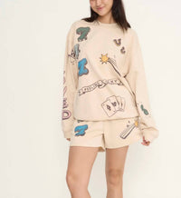 The Mayfair Group - Feeling Lucky Reversible Crewneck Graphic Sweatshirt