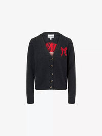 Ganni - Graphic Wool Cardigan