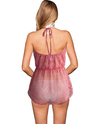 Beach Habitat - Heart Crochet Halter Dress