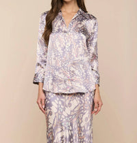 L'Agence - Dani Silk Blouse