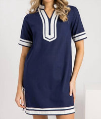 She + Sky - Nautical Dress