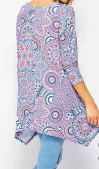 Honeyme - Mandala Sharkbite Top