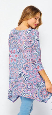 Honeyme - Mandala Sharkbite Top