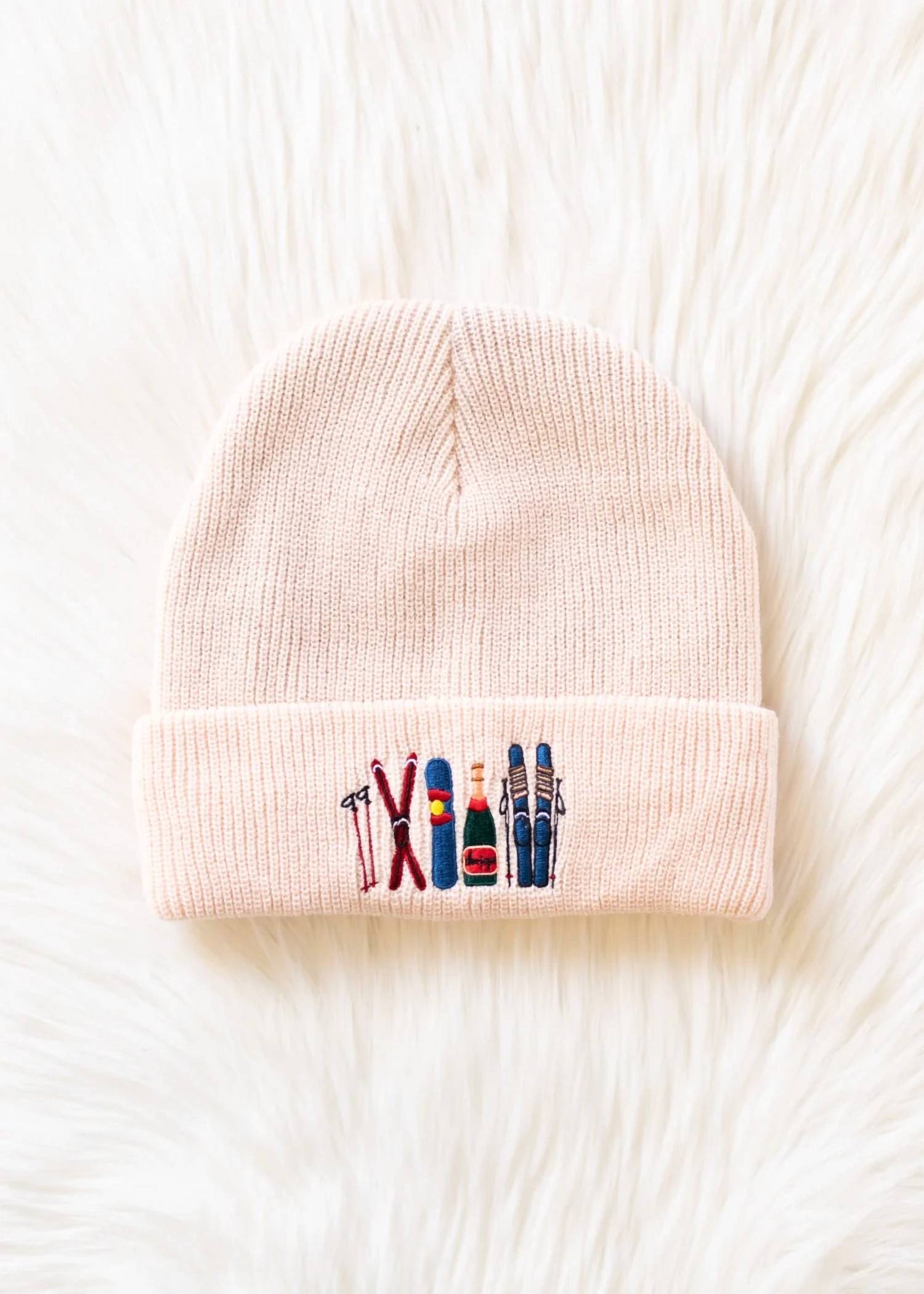 Panache - Women's Ski Embroidered Knit Beanie