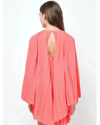 Strut & Bolt - Destiny Pleated Cape Mini Dress