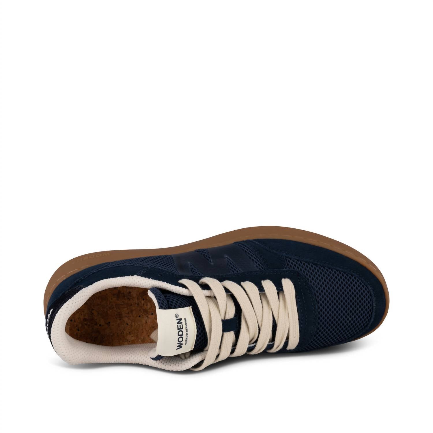 Woden Men's Frode Mesh Sneaker in navy - men's sneaker - view 5