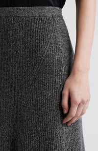 KOBI HALPERIN Women's Femi Skirt in heather black - women's skirt - view 5