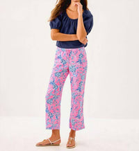 Lilly Pulitzer - Brawley Linen Crop Pant