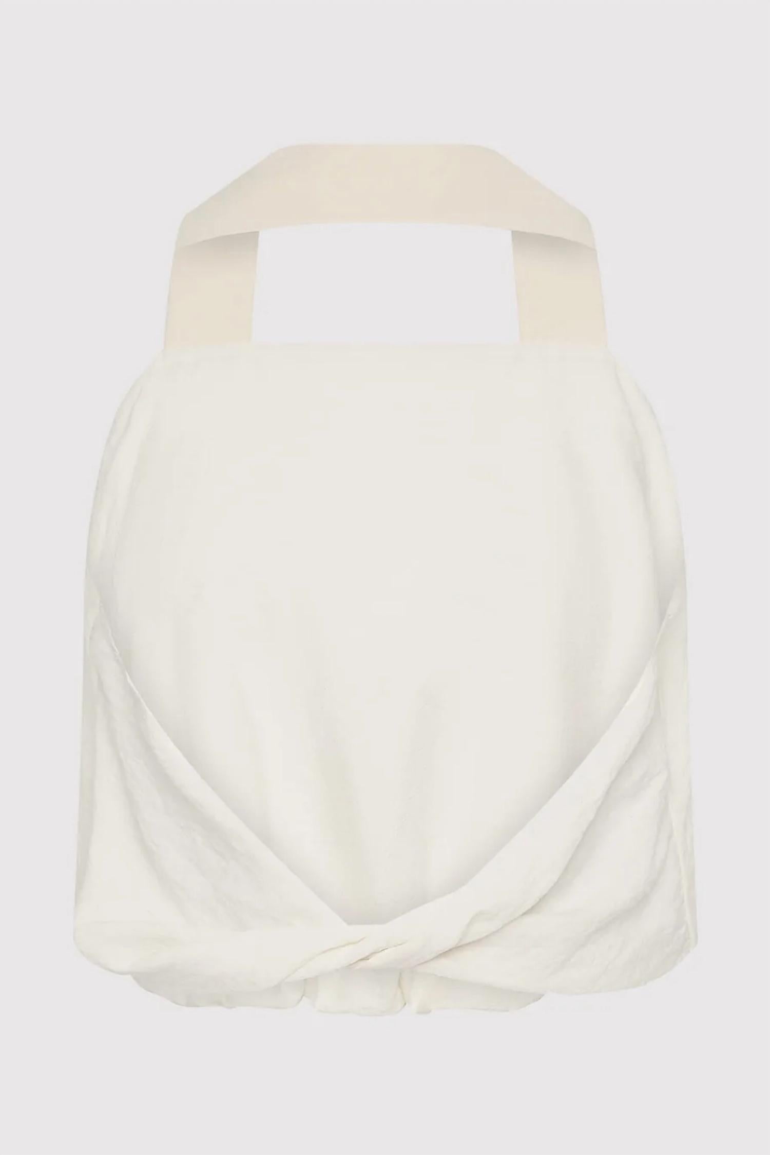 St. Agni - Cloud Twist Halter Top