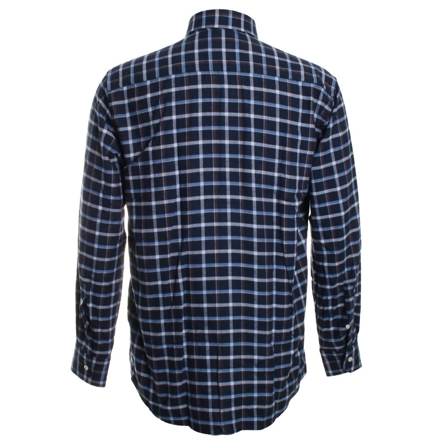 Calder Carmel - Men's Luxe Plaid Flannel Twill Shirt
