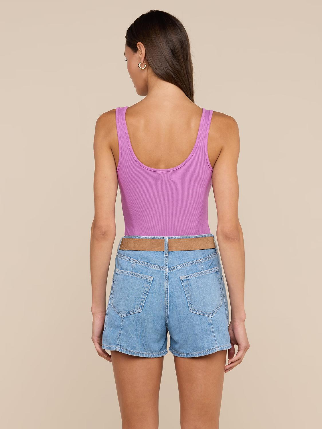 L'Agence - Women's Nica Scoopneck Bodysuit