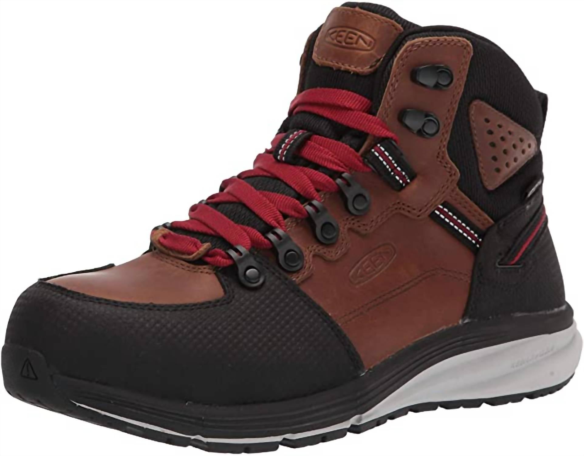 Keen - Men's Red Hook Waterproof Boot (Carbon Toe)
