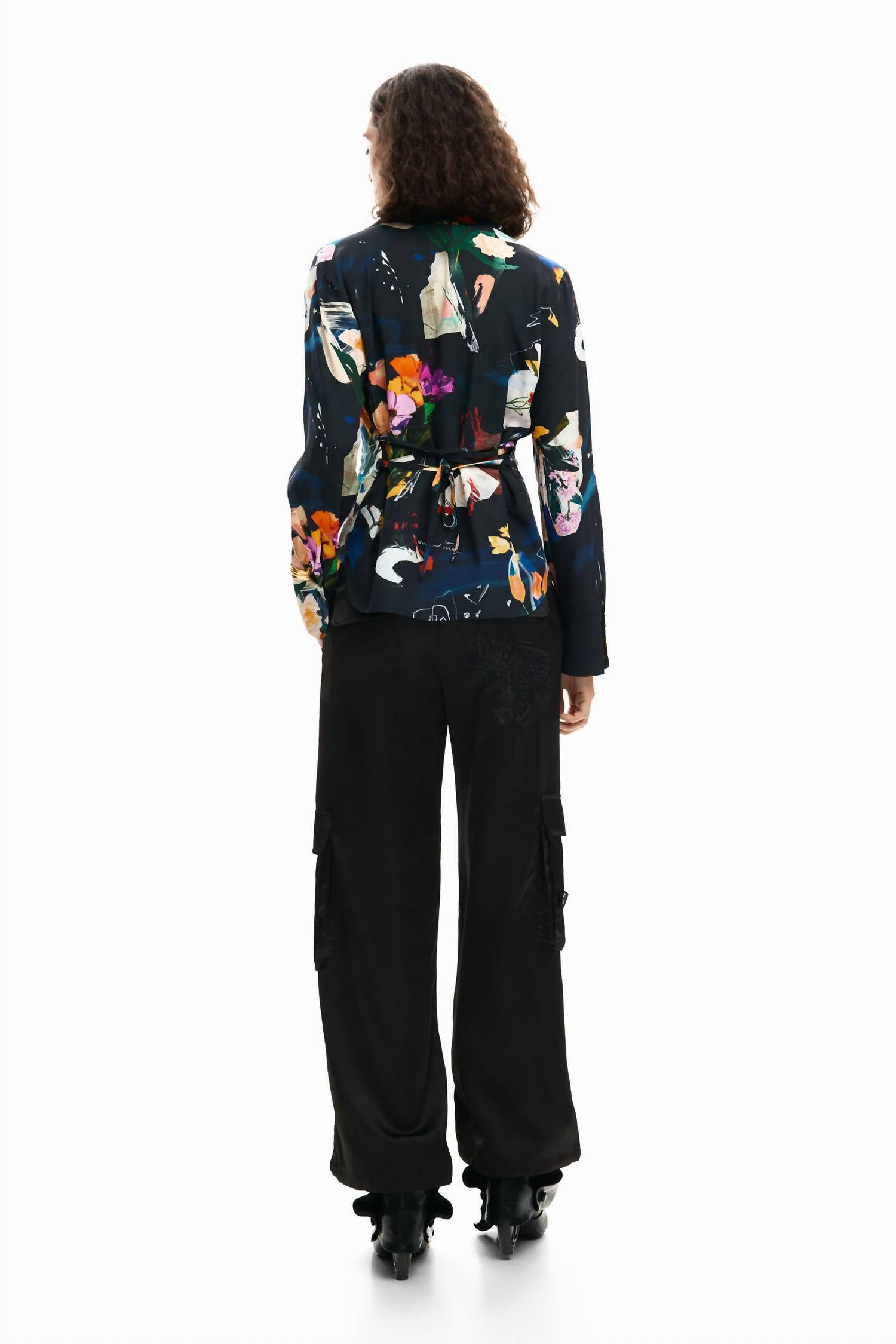 Desigual - Collage Tie Shirt