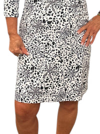 Lulu-B - 3/4 Sleeve Mini Dress