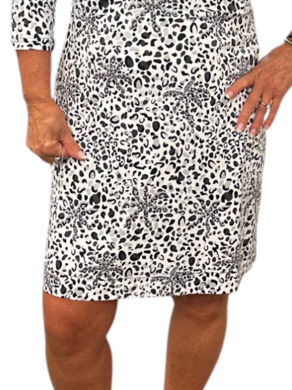 Lulu-B - 3/4 Sleeve Mini Dress