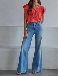 By Together - Maude Ruffle Detail Top