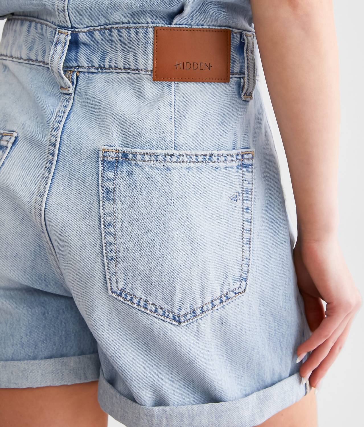 Hidden - Dylan Denim Romper