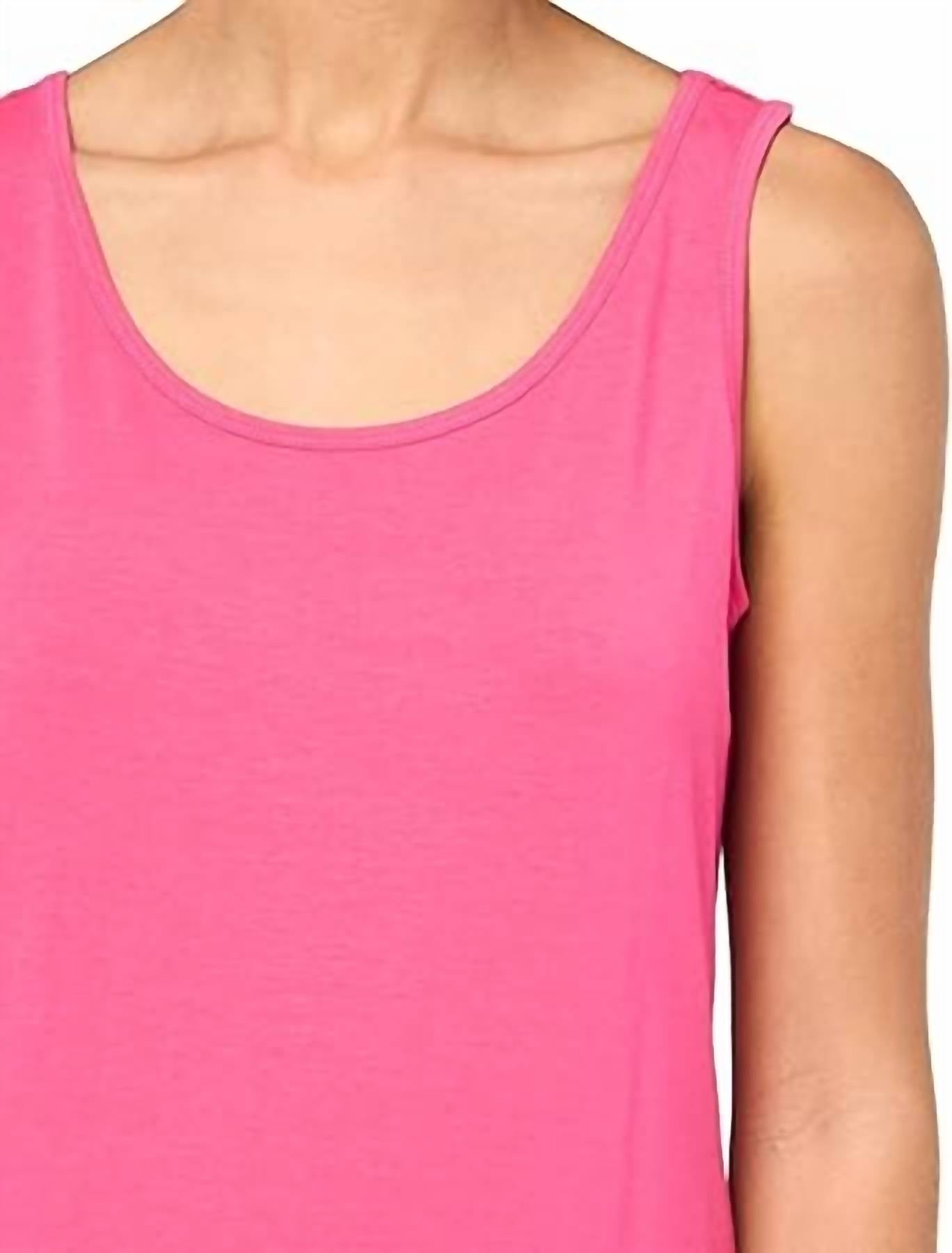 Multiples - Cotton Spandex Layering Tank Top