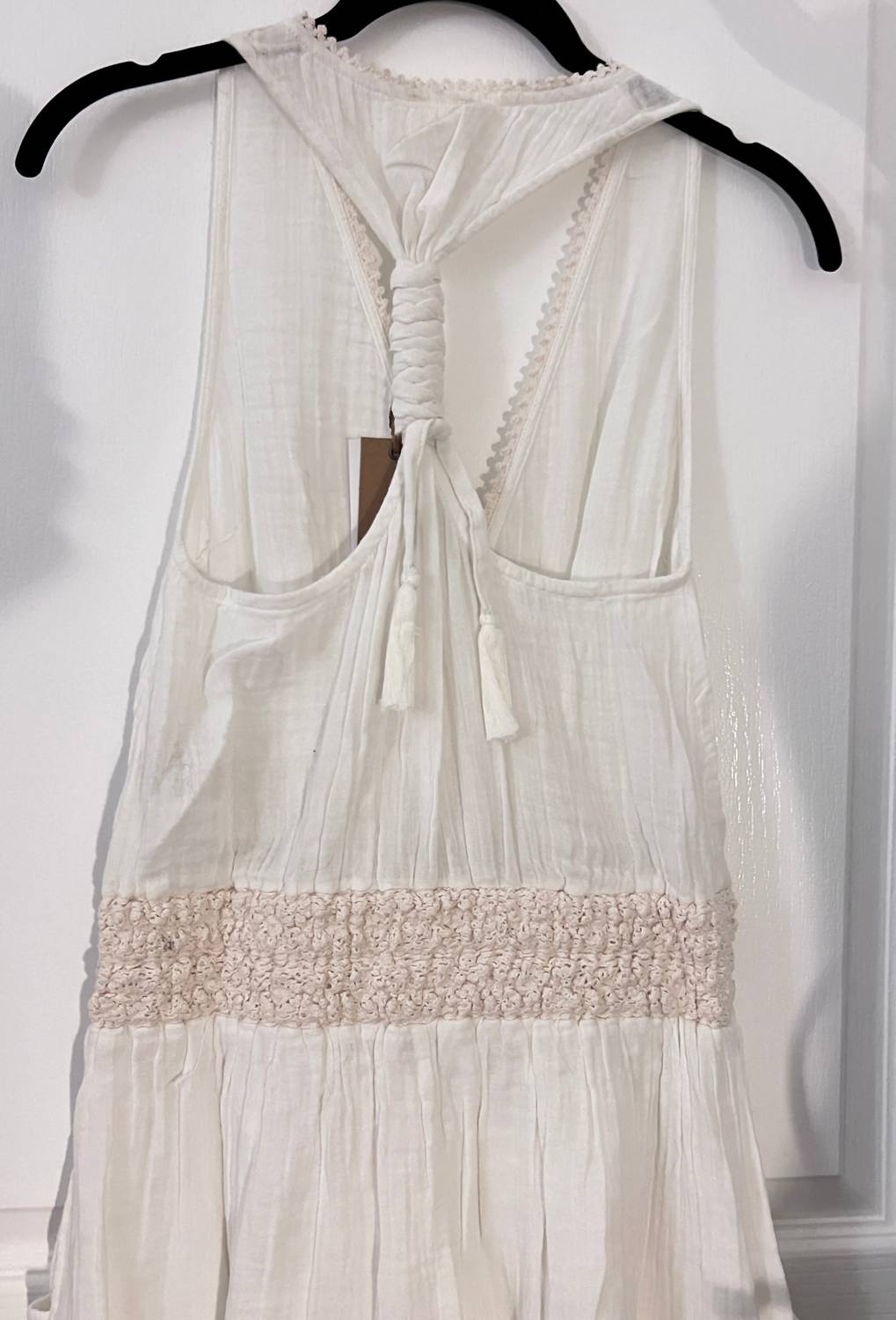 Gauze Embroidered Jumpsuit
