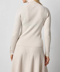 Lilla P - Slim Rib Turtleneck Top