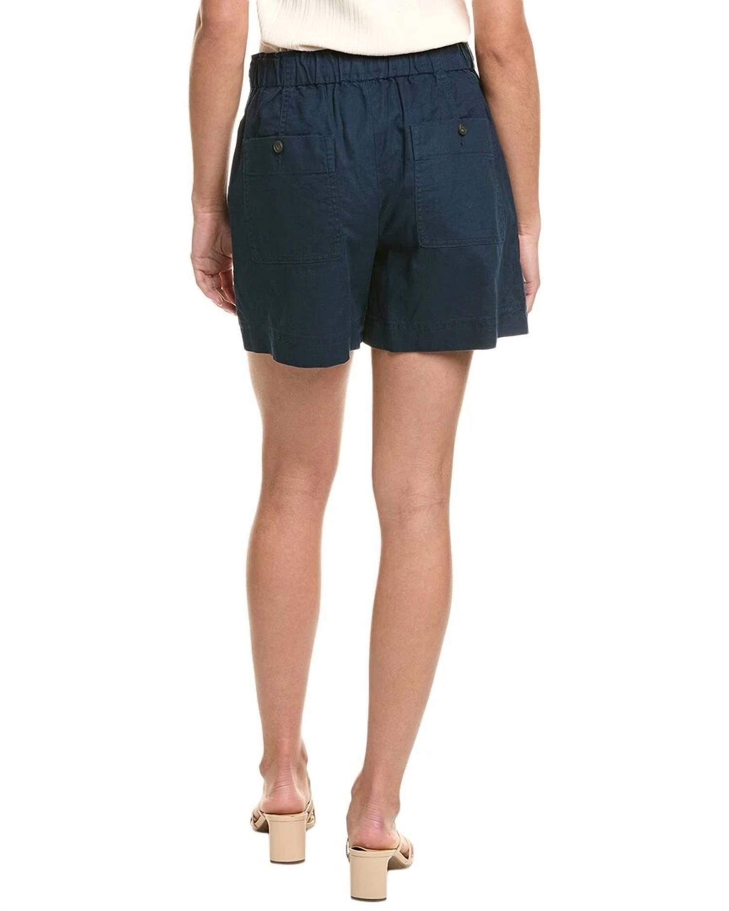 Vince - Mid-waist Tie Front Pull-on Shorts
