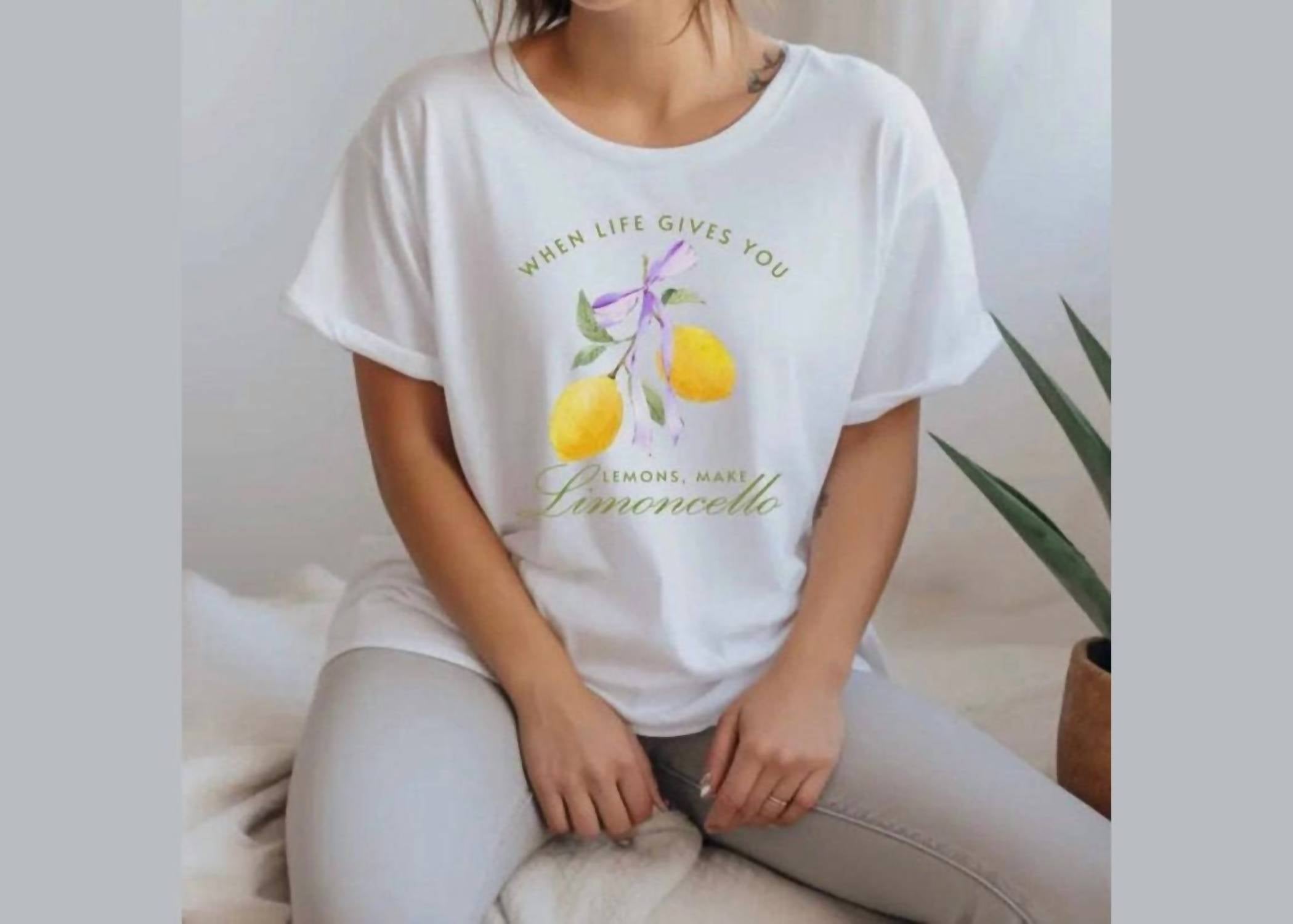 Always Amalfi - Women's Limoncello Graphic Top