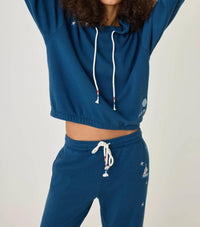Pj Salvage - Maritime Lounge Embroidered Hoodie