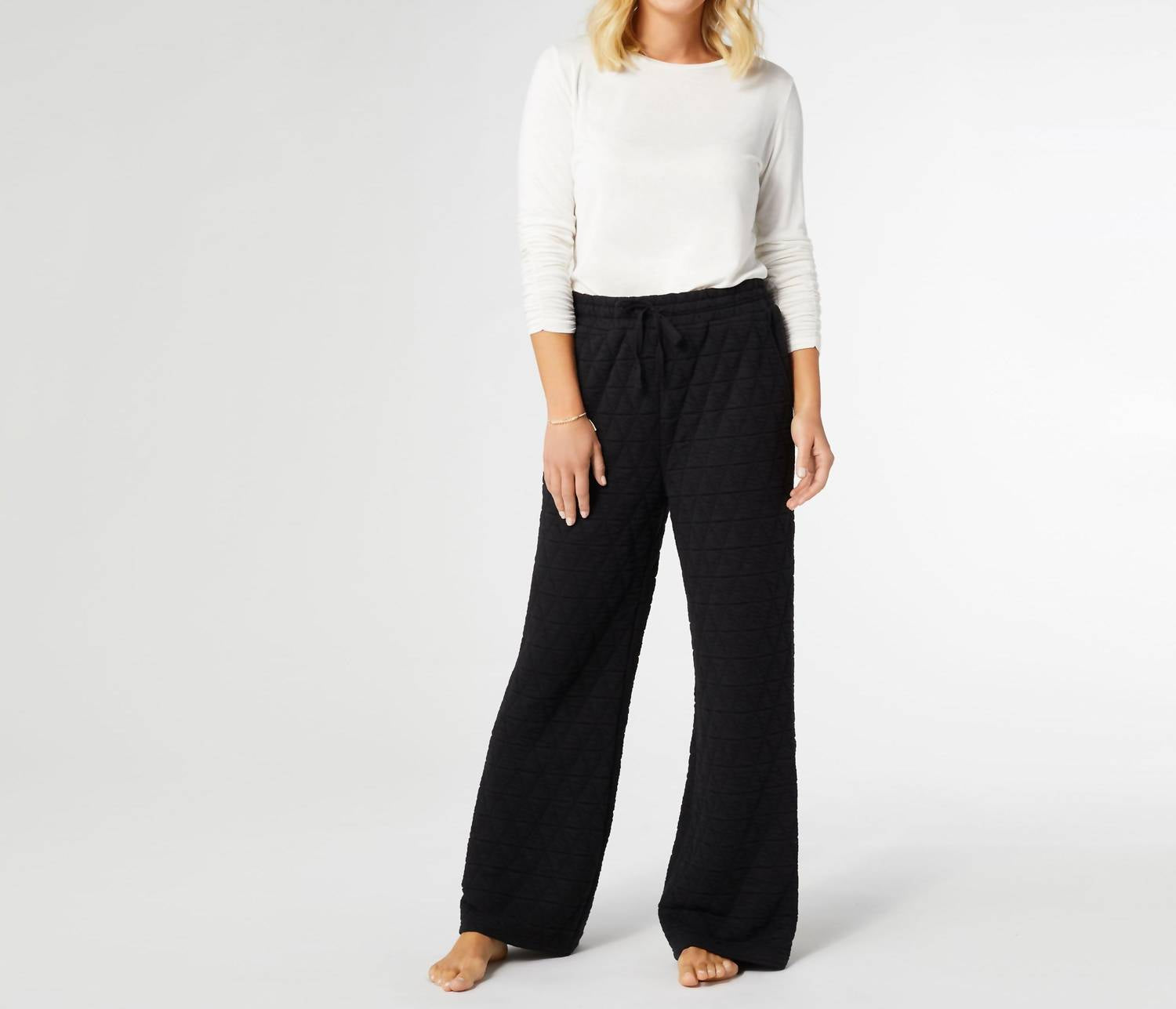 Coco + Carmen - Cute Quilt Bottom Pants