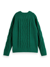 Scotch & Soda - Chenille Cable Knit Sweater