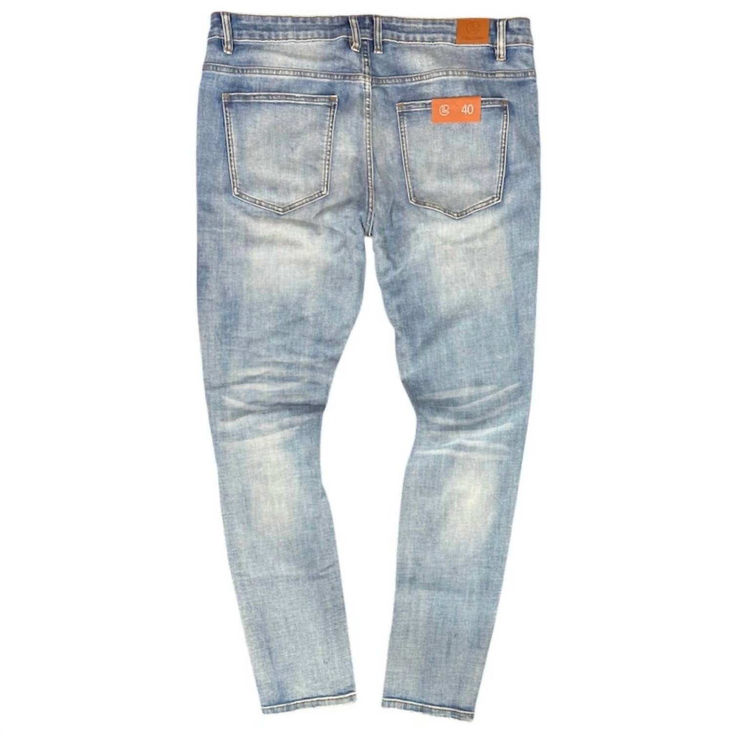 Crysp Denim - Men's Rip & Repair Jeans