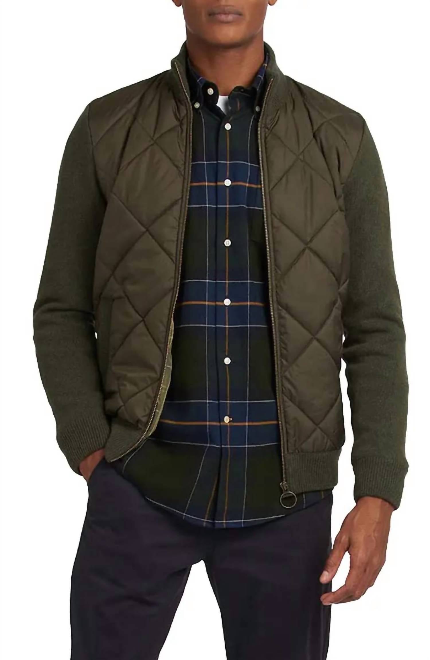 Barbour - Arch Diamond Quilt Knit Jacket