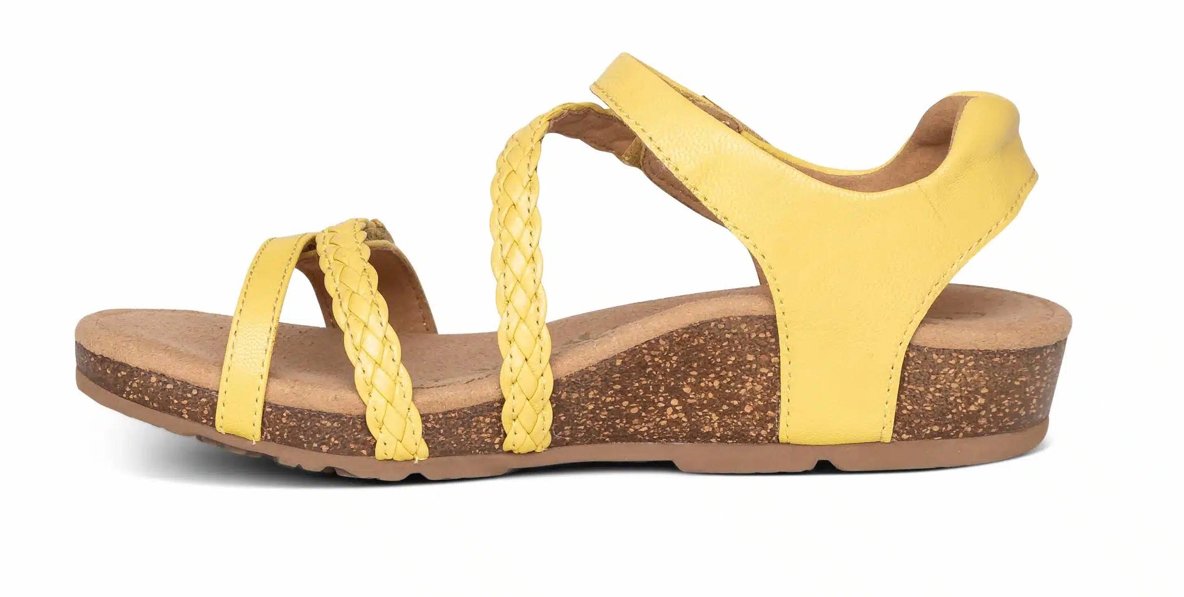 Aetrex - Women's Jillian Braided Quarter Strap Sandal