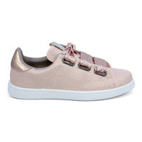 Victoria - Women's Satin Ribbon Lace-up Sneakers