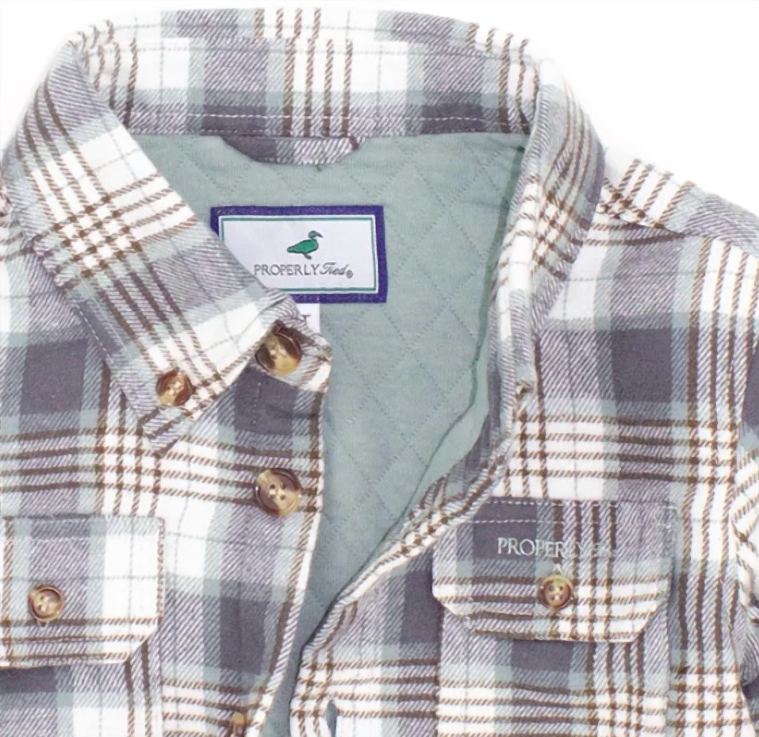 Properly Tied - Boy's Cypress Shirt Jacket