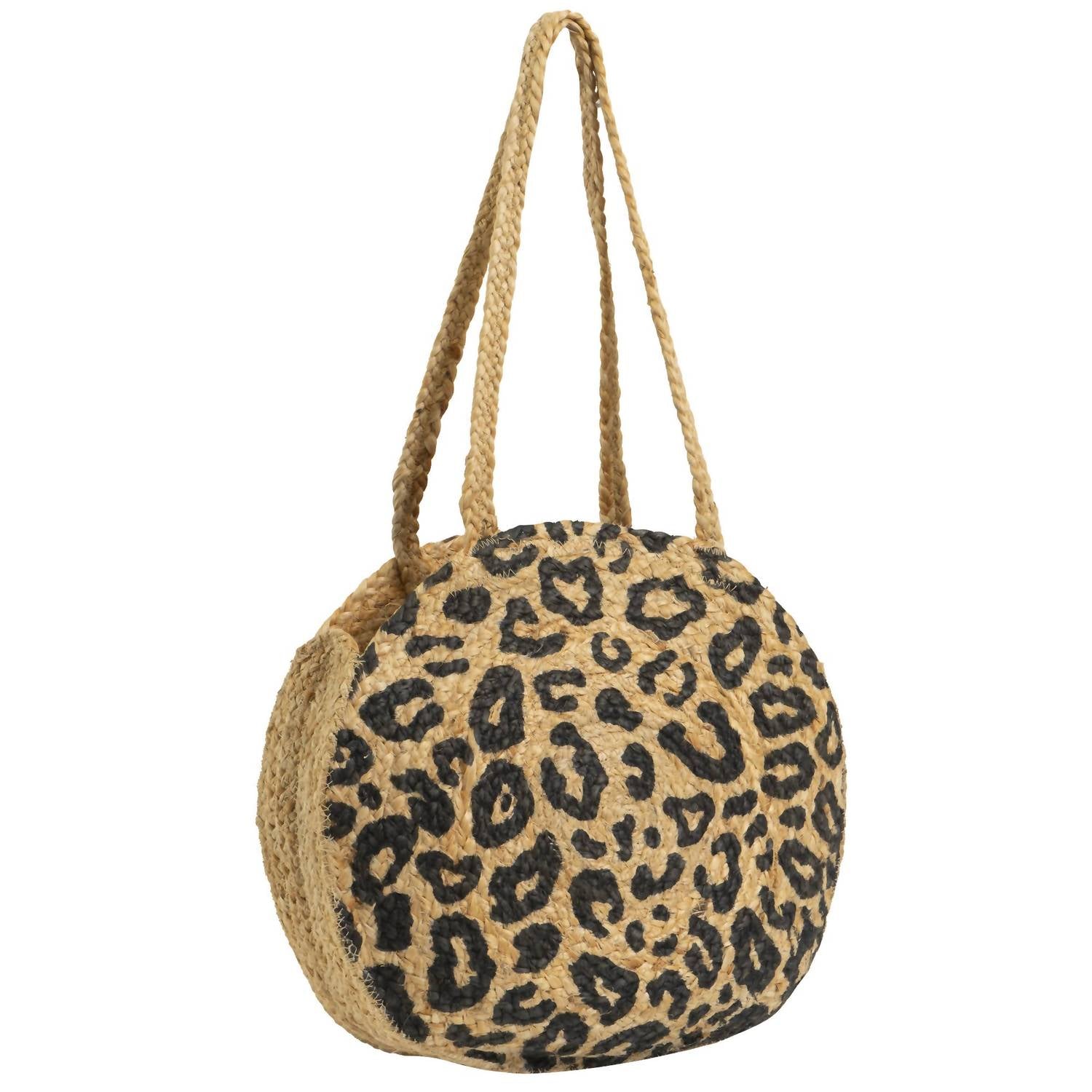 Magid - Women's Straw Jute Circle Tote Bag