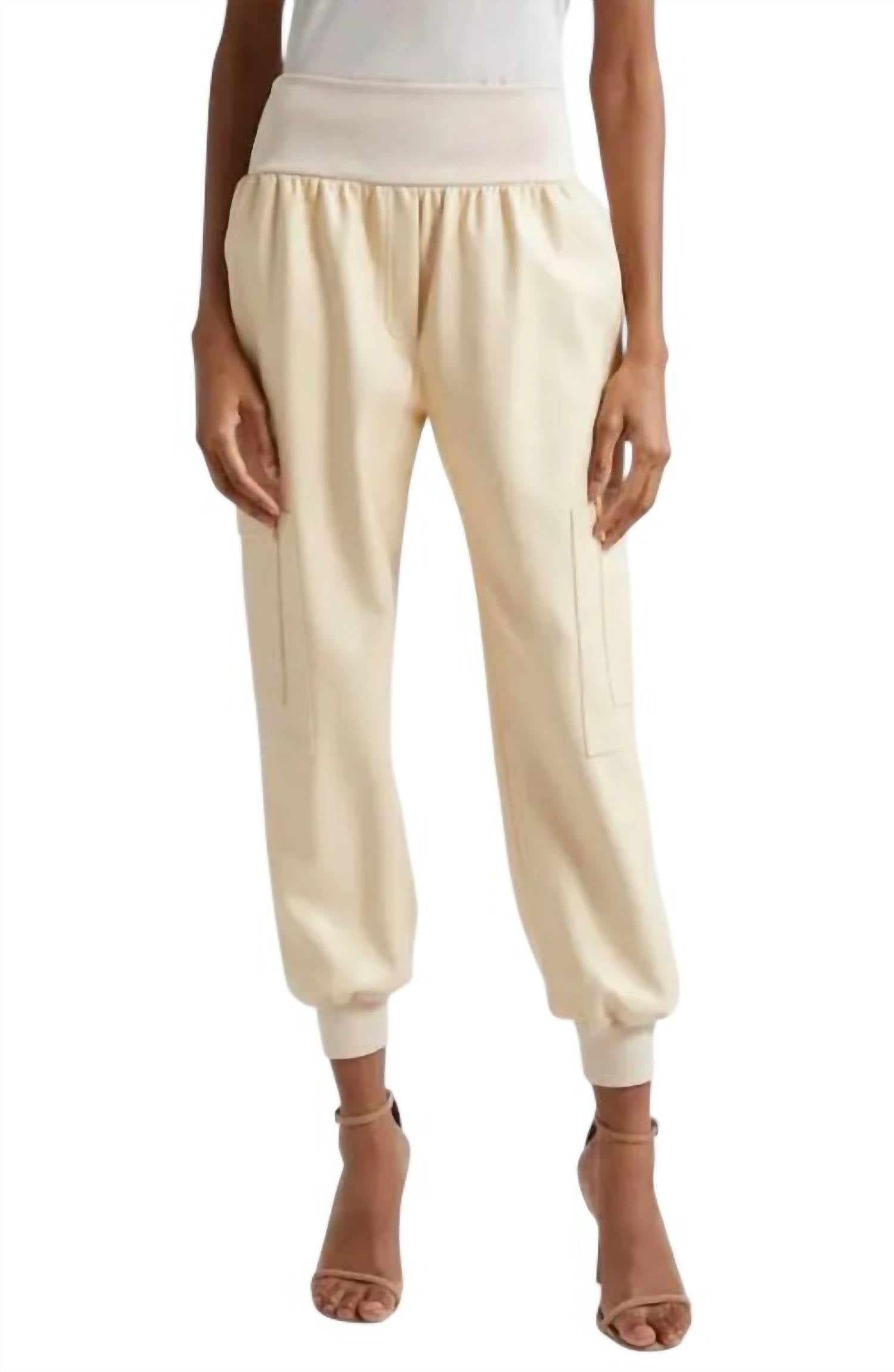 Cinq A Sept - Giles Faux Leather Jogger Pants