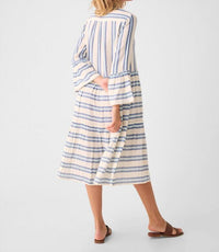 Faherty - Dream Cotton Gauze Vida Midi Dress