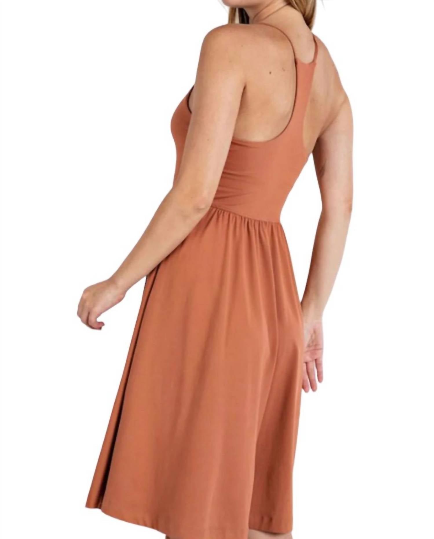 Rae Mode - Athleisure Slit Dress