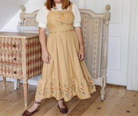 &Merci - Women's Fleurie Embroidered Midi Dress