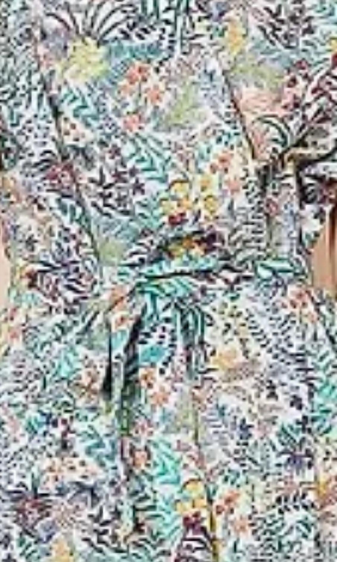 Laurence Tavernier Oniric Robe in multi - women's intimate - detail view