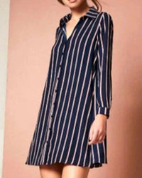 Orbit 7 - Ashton Button Front Mini Dress