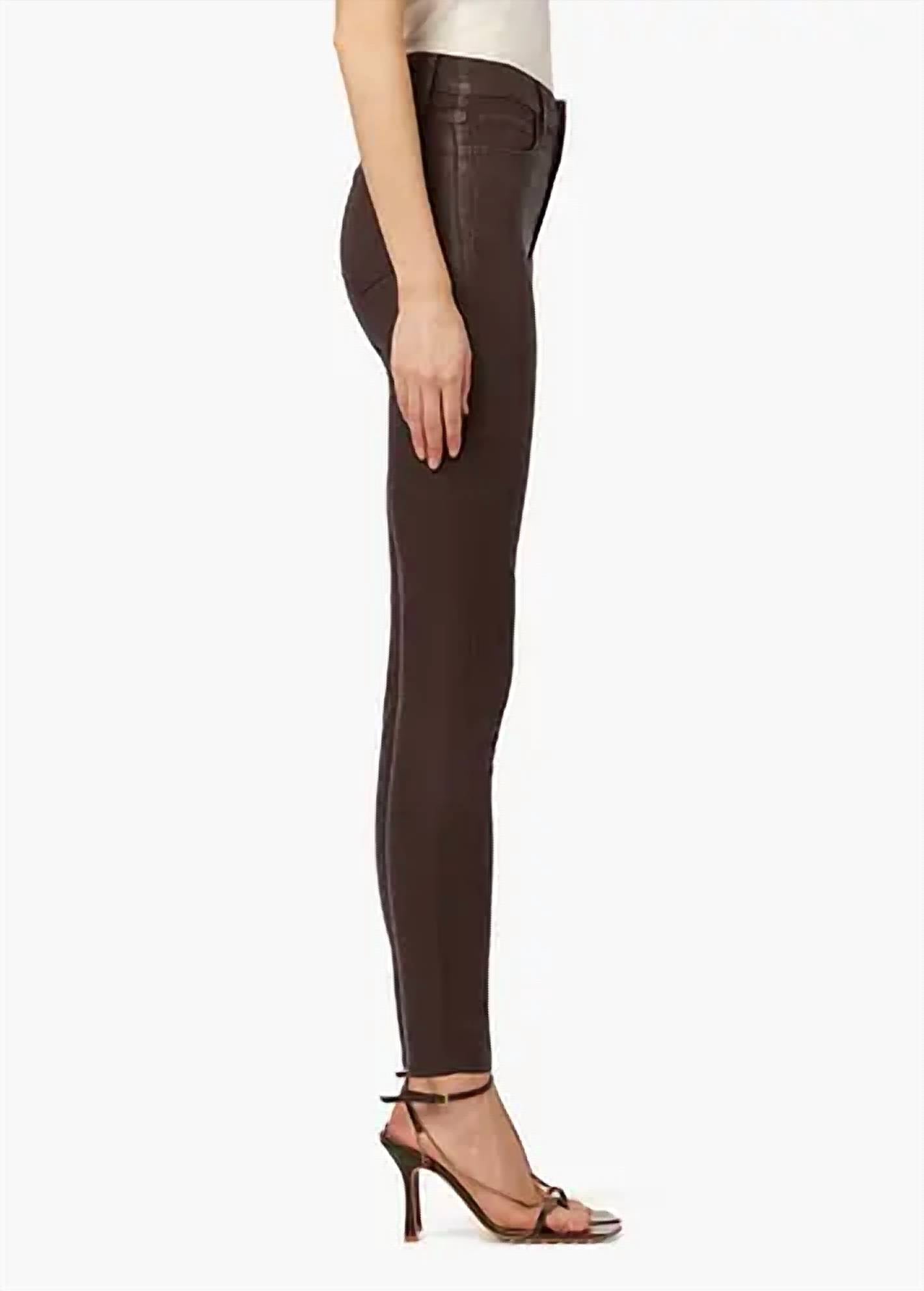 Joe'S Jeans - Women's Charlie Leather Coated Jeans