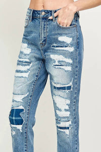 I&M Jeans - Low Rise Tom Girlfriend Stretch Jeans