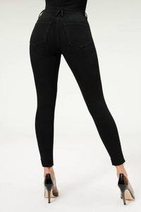 Good American - Good Legs Crop Raw Jean
