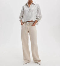 Rag & Bone - Marin Striped Combo Shirt